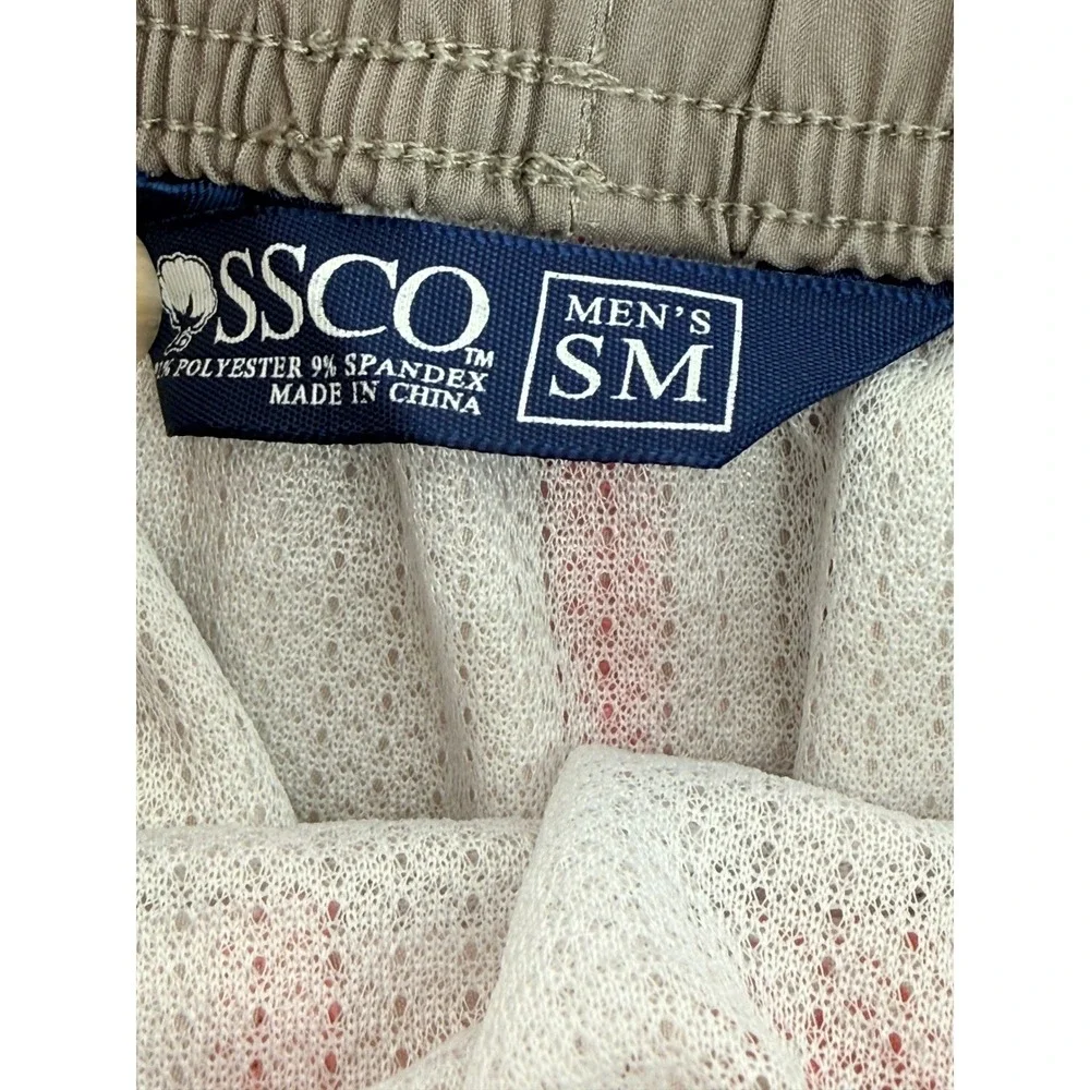 SSCO Southern Shirt Co Mens Small Chevron Swim Trunks Board Shorts Mesh Line